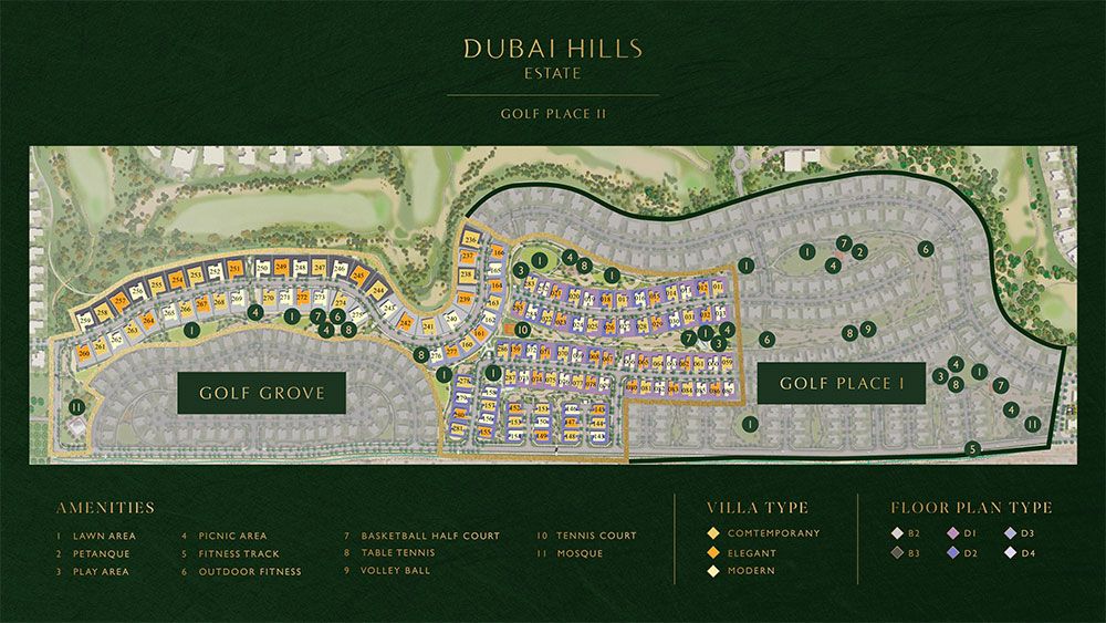 Golf Place Master Plan